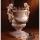 Vases-Modle Cherub Urn, surface marbre vieilli patine or-bs3060wwg