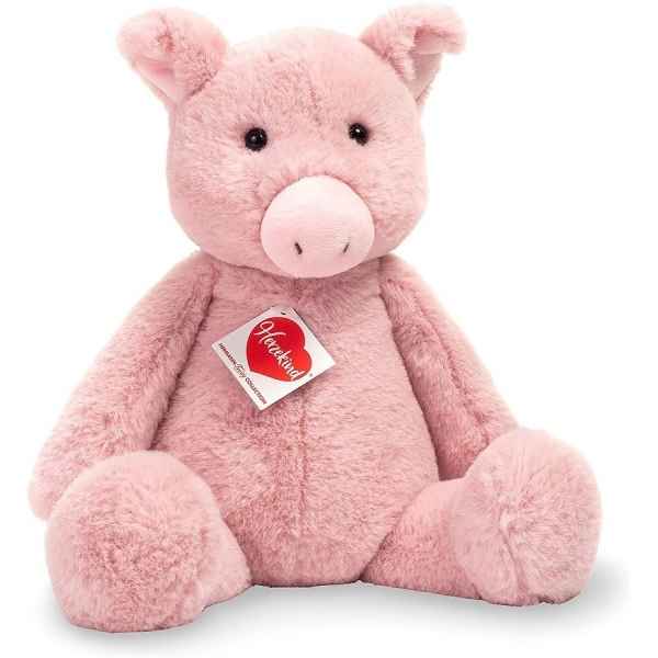 Peluche doudou cochon ella 32 cm Hermann -93934 4