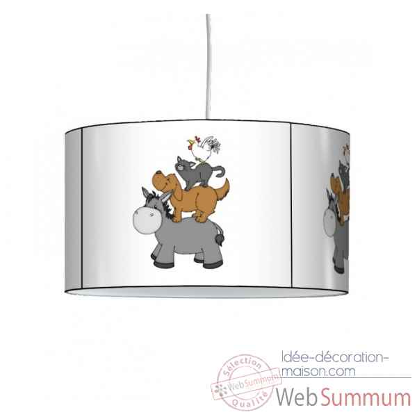 Lampe suspension enfant animaux -EN1416SUS